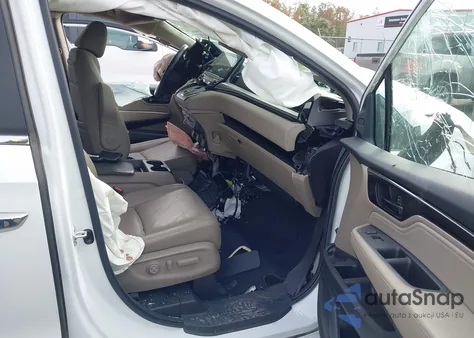 2022 Honda Odyssey Touring from USA, damaged, VIN 5FNRL6H81NB053357